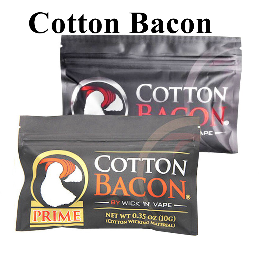 Vape Accessory - 1Pack Bacon Elektronische Sigaret 100% Katoen