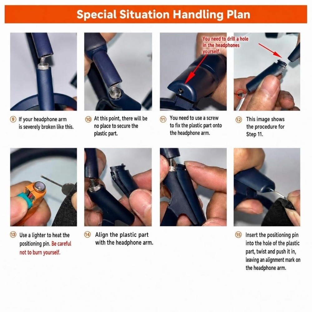 Reparatieset voor plastic hoof - Sony Headphone Wh-1000Xm5 recensie en prijs